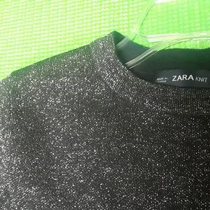 Zara knit Crop Top small